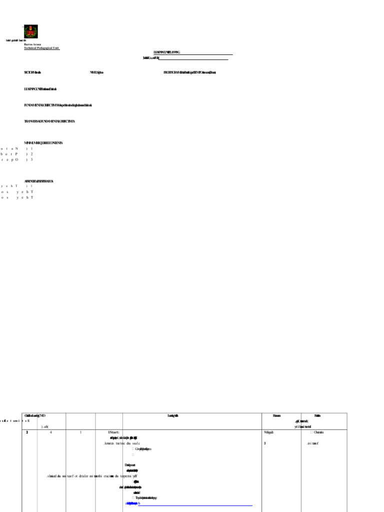 Unit Zero Planning | PDF