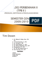 TEKNOLOGI PERBENIHAN II 2003