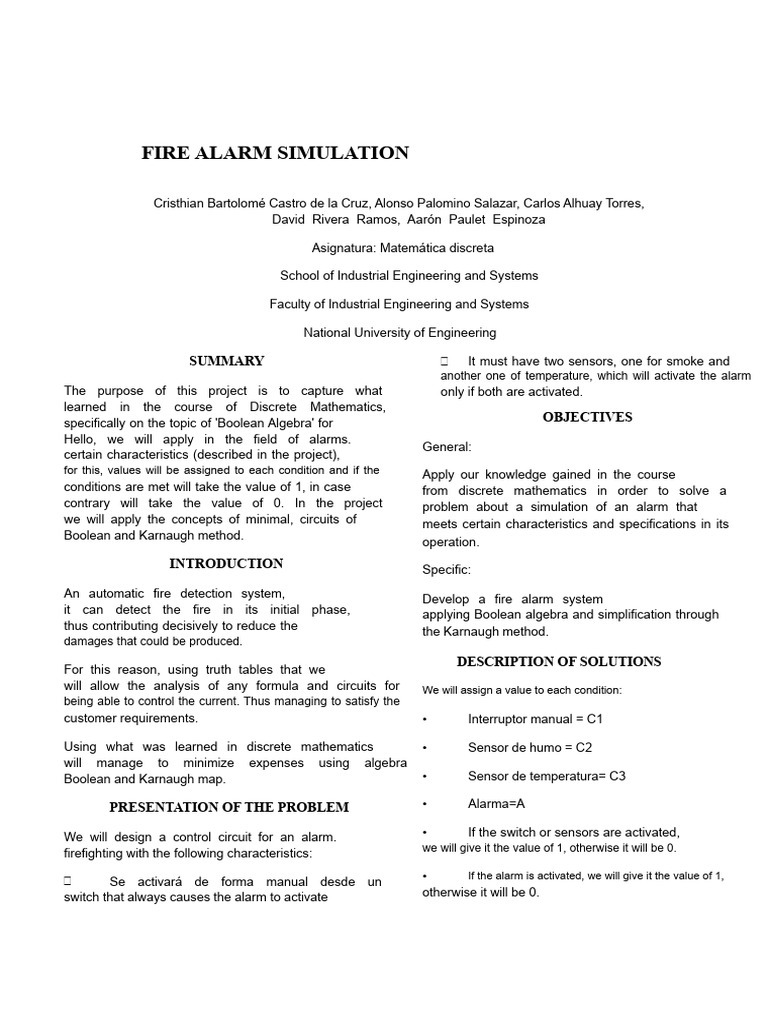 Group 5-Discrete Mathematics Project | PDF | Algebra | Discrete Mathematics