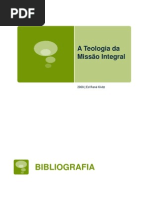 Teologia Missao Integral