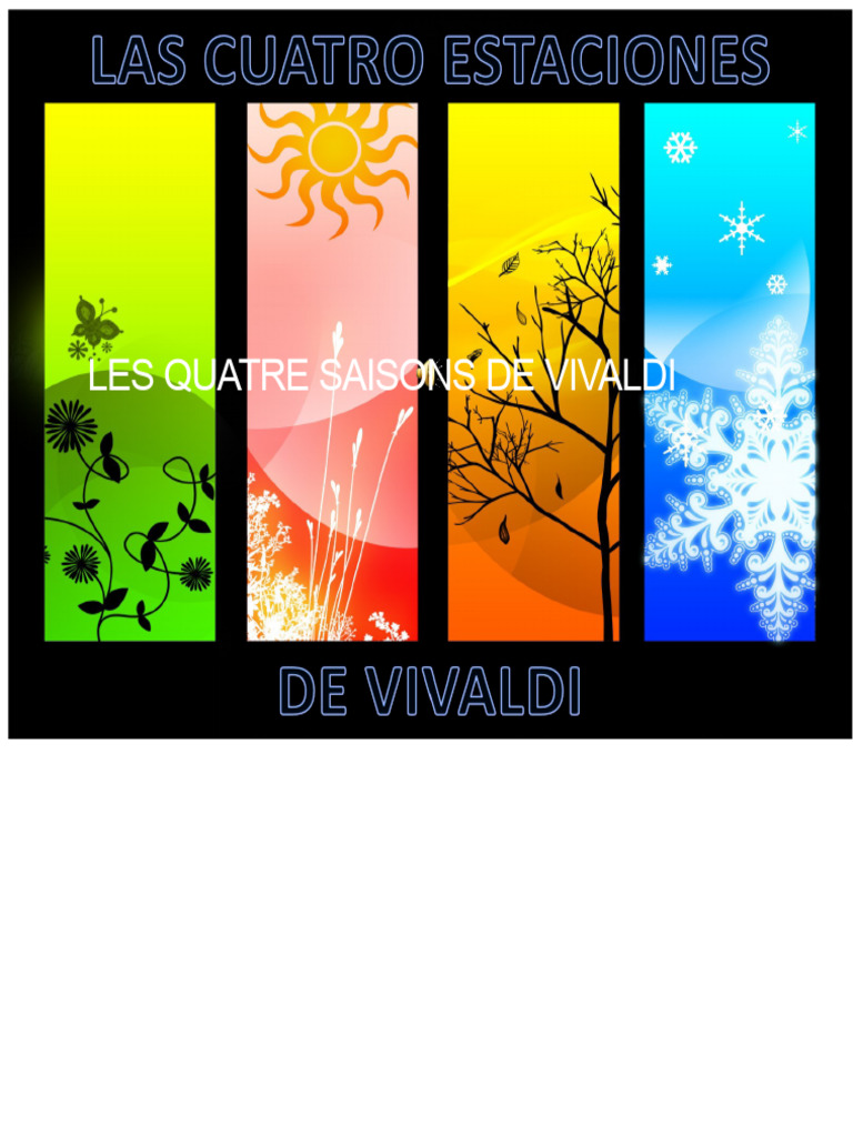 Les Quatre Saisons de Vivaldi expliquées | PDF | Concerto | Musique ...