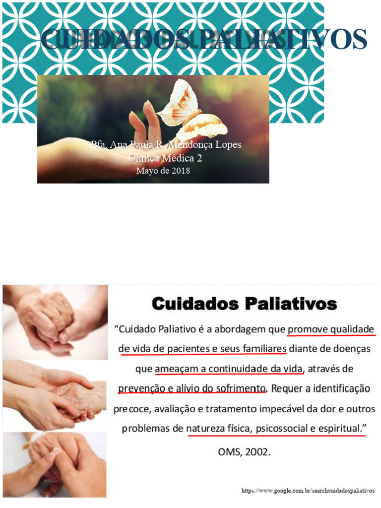 Principios de Cuidados Paliativos | PDF | Cuidados paliativos ...