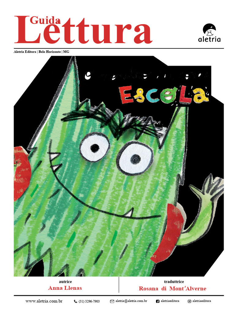 Il Mostro Dei Colori Va A Scuola GUIDA ALLA LETTURA Aletria PDF