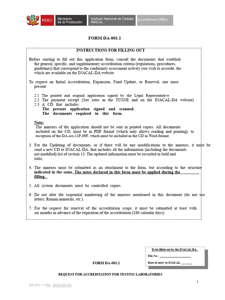 Lab-Test - DA-001.1 V05 Lab Test Request Form 2020-06-02 | PDF ...