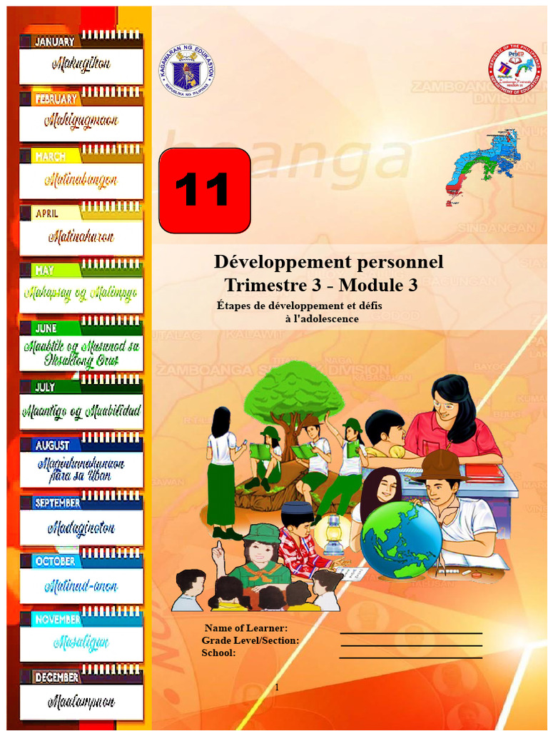 Perdev Q3 M3 | PDF | Adolescence | Apprentissage