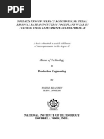 Download Optimization of Surface Roughness Material Removal Rate and Cutting Tool Flank Wear in Turning Using Extended Taguchi Approach 3 by    SN94497331 doc pdf