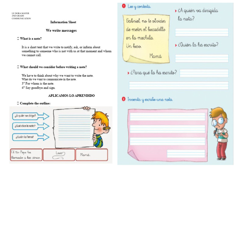 File - We Write A Note | PDF