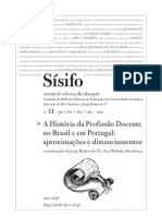 Historia Da Profissao Docente Revista Sisifo
