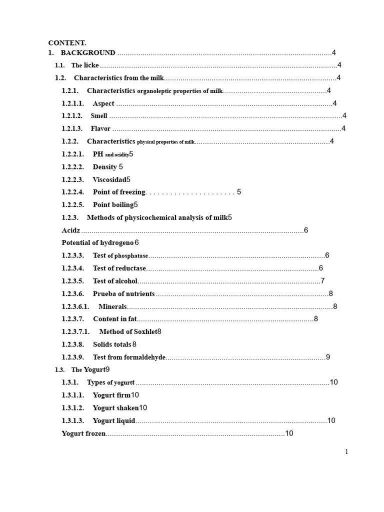 Milk and Yogurt Analysis Methods | PDF | Milk | Yogurt