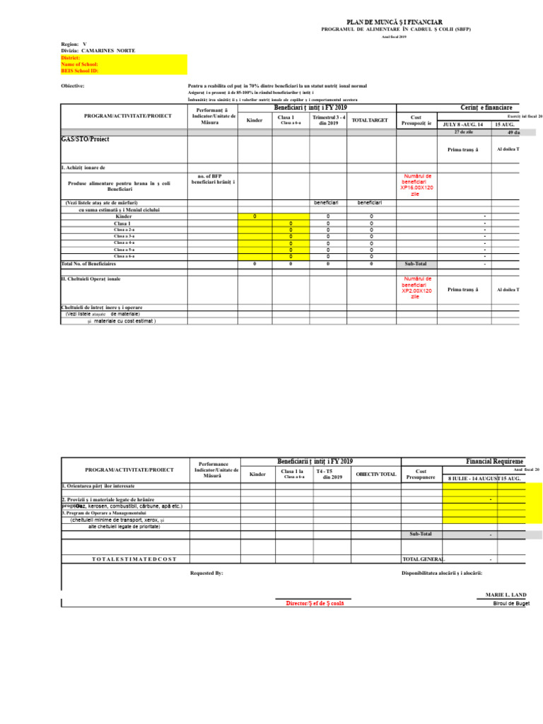 Sbfp-App Form | PDF