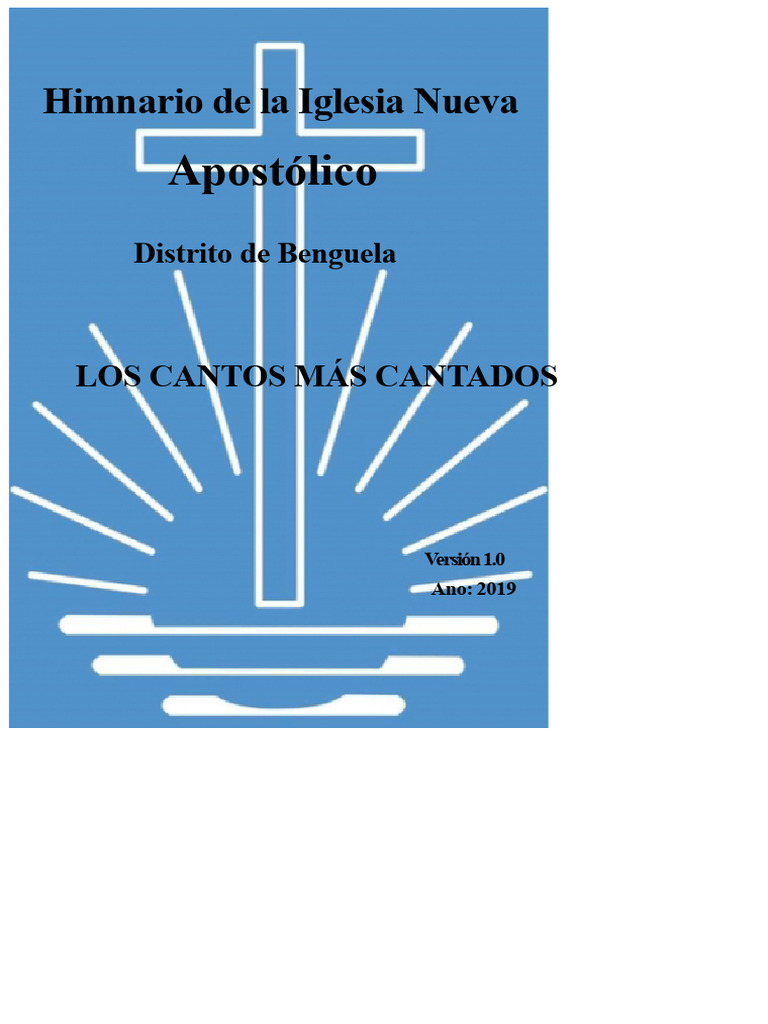 Himnario de la Iglesia Nueva Apostólica | PDF | Cristo (título ...