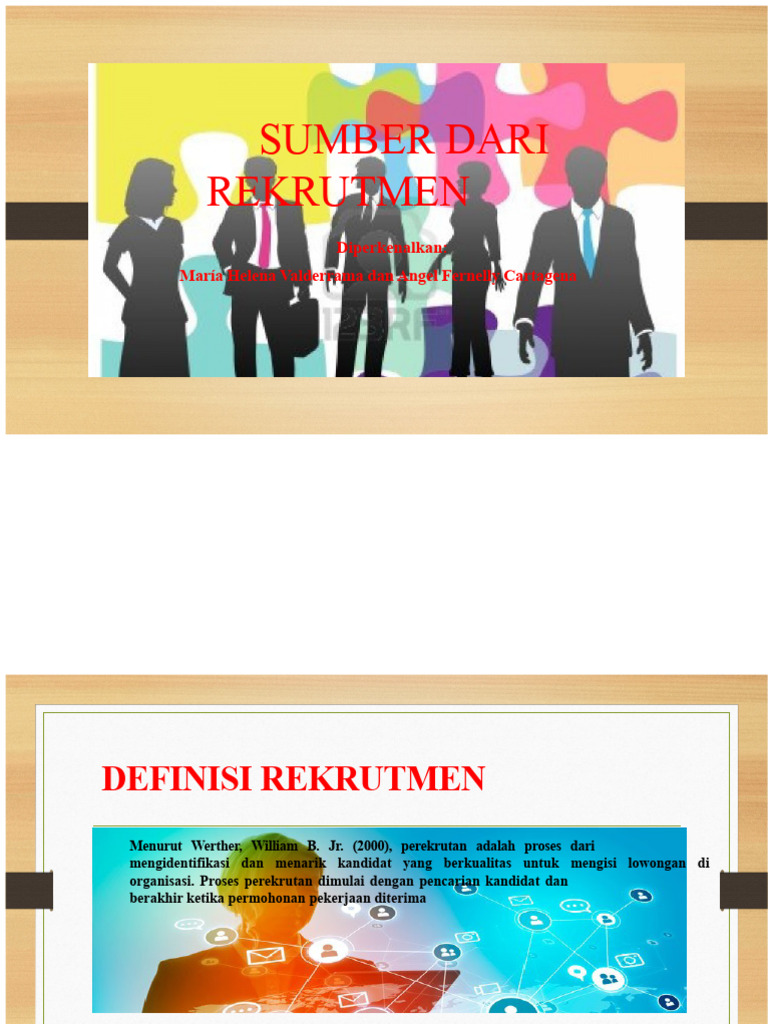 Proses dan Sumber Rekrutmen Efektif | PDF