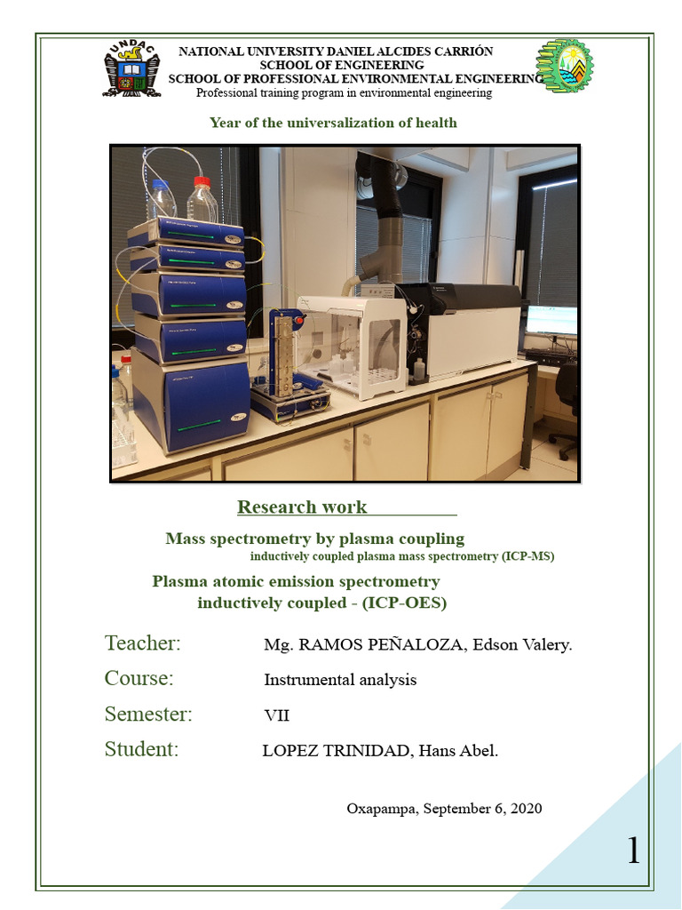 ICP-MS and ICP-OES Techniques Overview | PDF | Mass Spectrometry ...