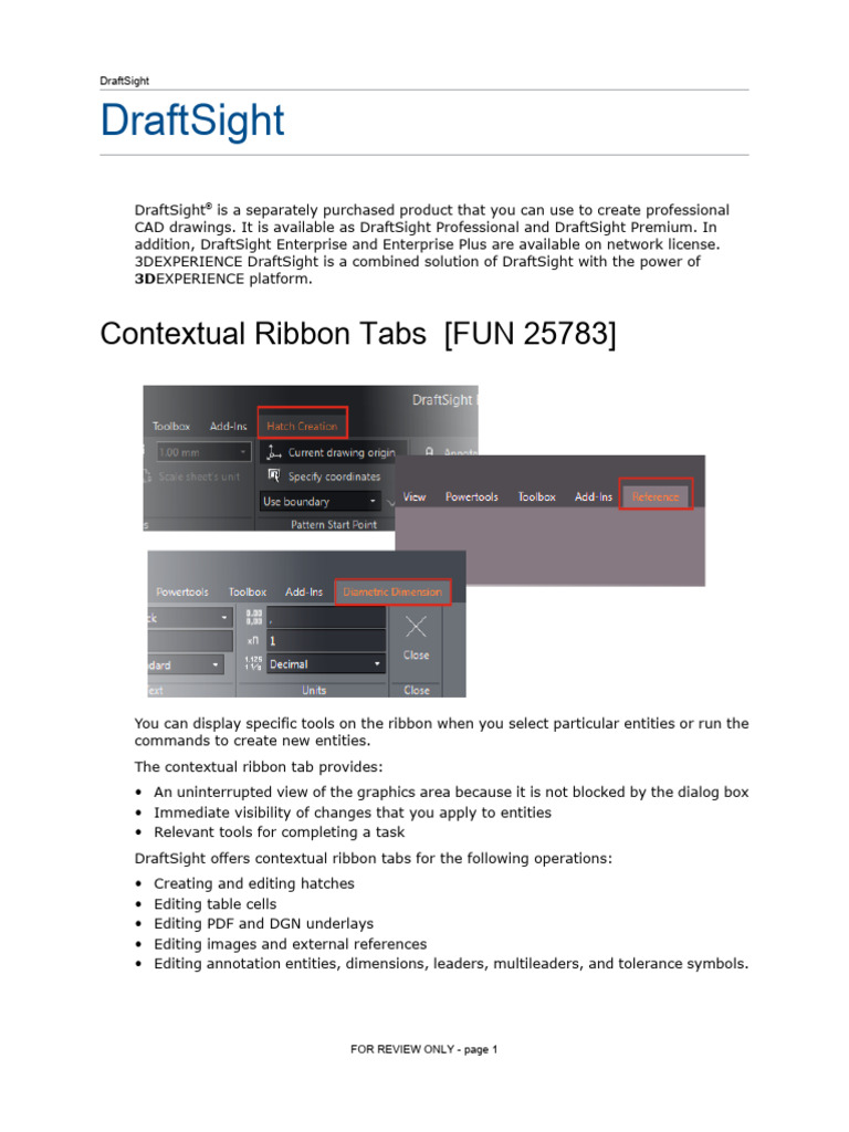 DraftSight Features Overview | PDF | Computer File | Computing