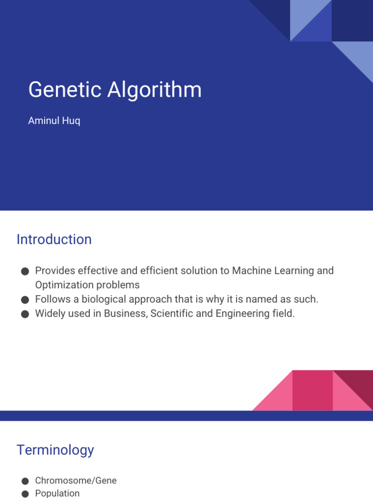 Genetic Algorithm Overview and Examples | PDF | Genetic Algorithm ...