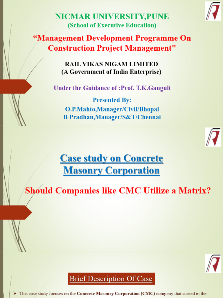Q8 Cash Study On CMC by OP Mahto & B Pradhan | PDF | Organizational ...