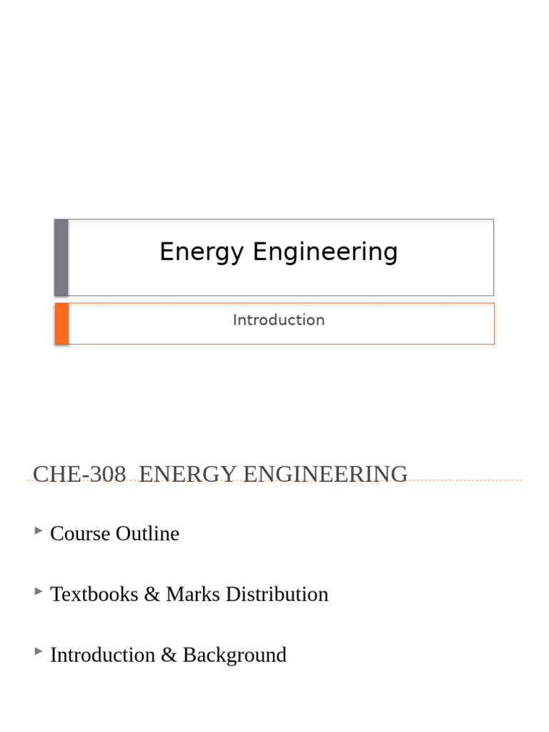 Energy Engineering Course Overview | PDF | Fuels | Combustion