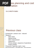 Manufacturing Process Sheet Overview | PDF