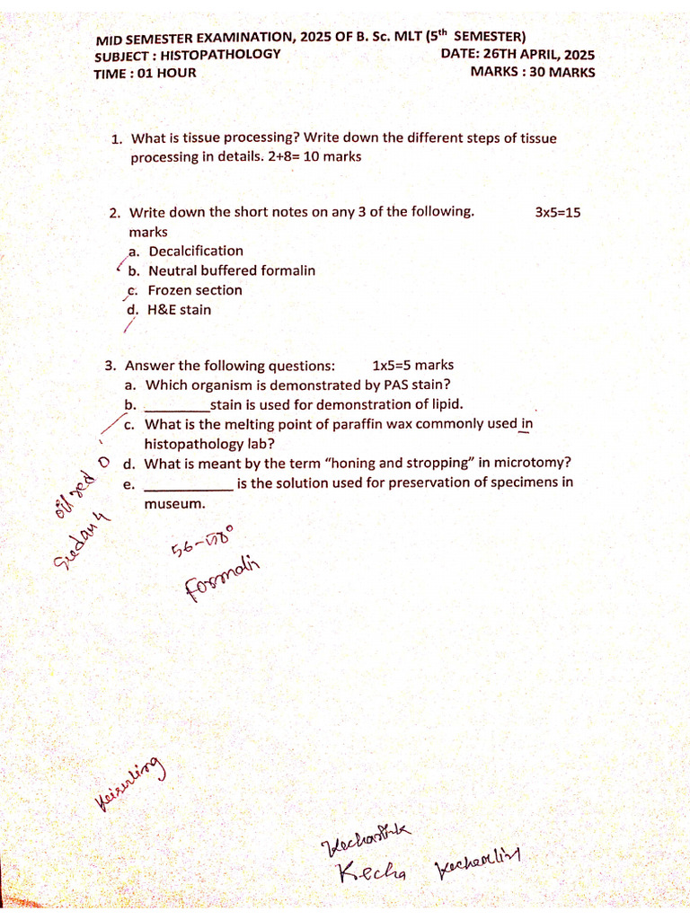 5th Sem Mid Term | PDF