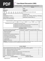 RACP Mini-CEX Advanced Training Form | PDF | Physical Examination ...