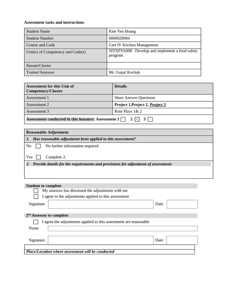 Food Safety Program Assessment Guide | PDF | Food Safety | Refrigerator
