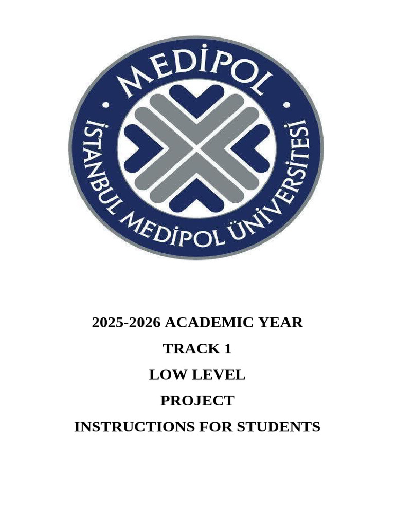 2025-2026 Low Level Project Guide | PDF | Communication | Learning