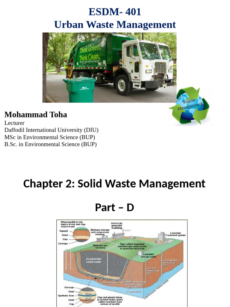 Sanitary Landfill Techniques Explained | PDF | Landfill | Waste Management