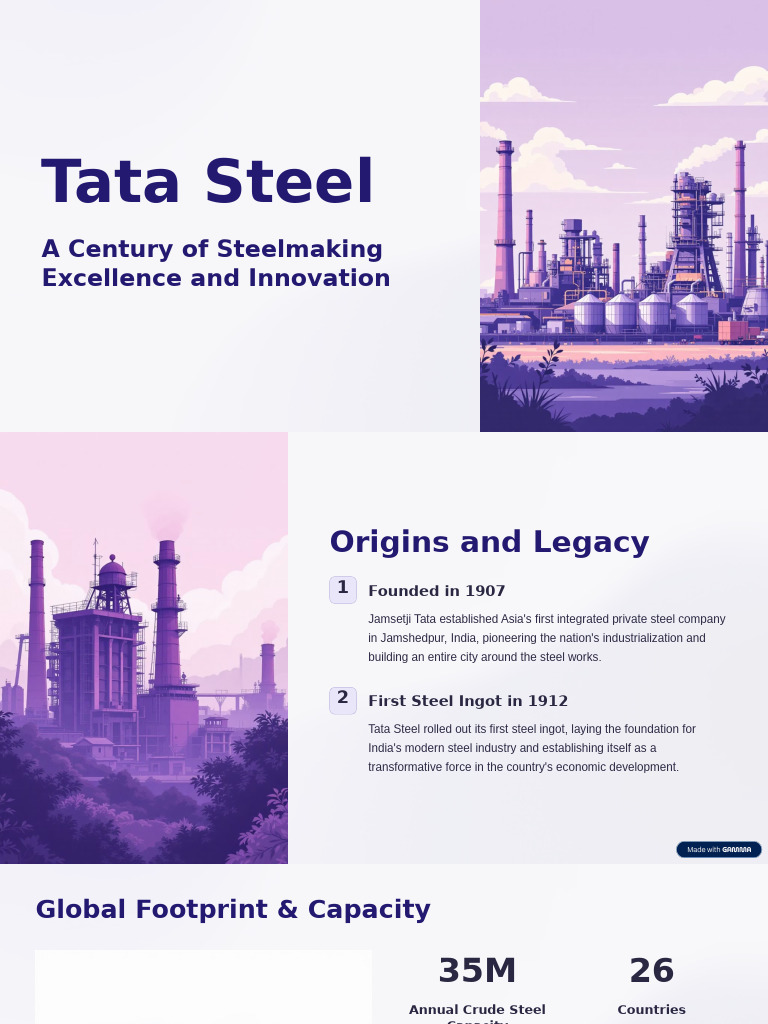 Tata Steel | PDF | Steel | Sustainability