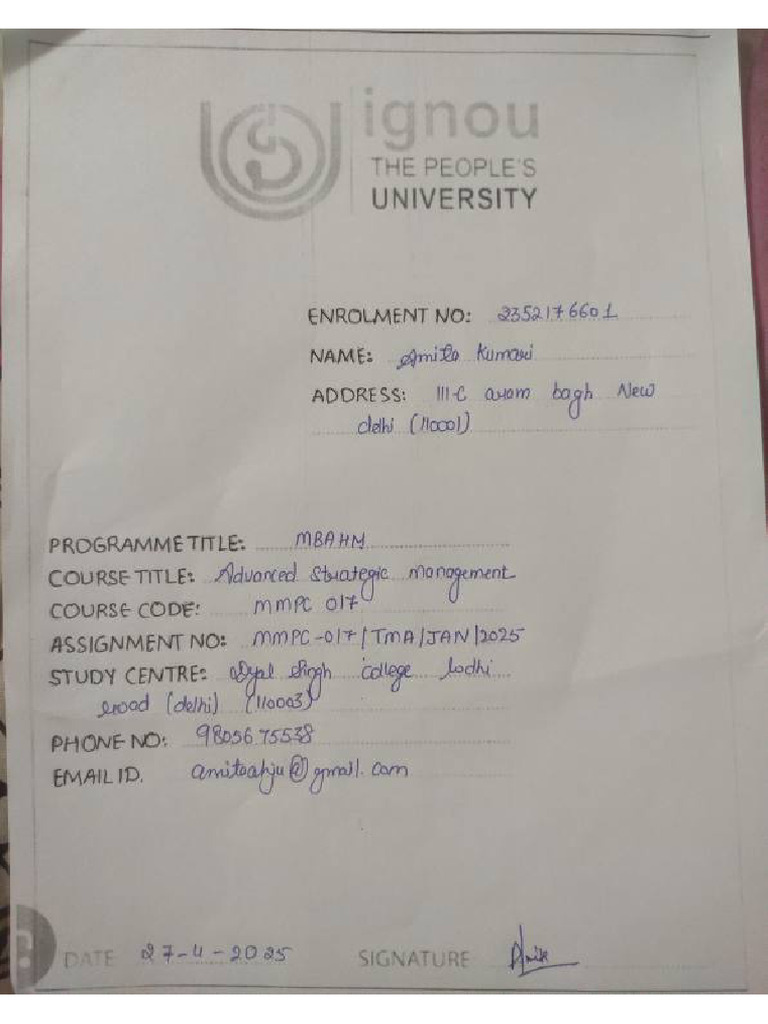 Mmpc017 Ignou Compress | PDF