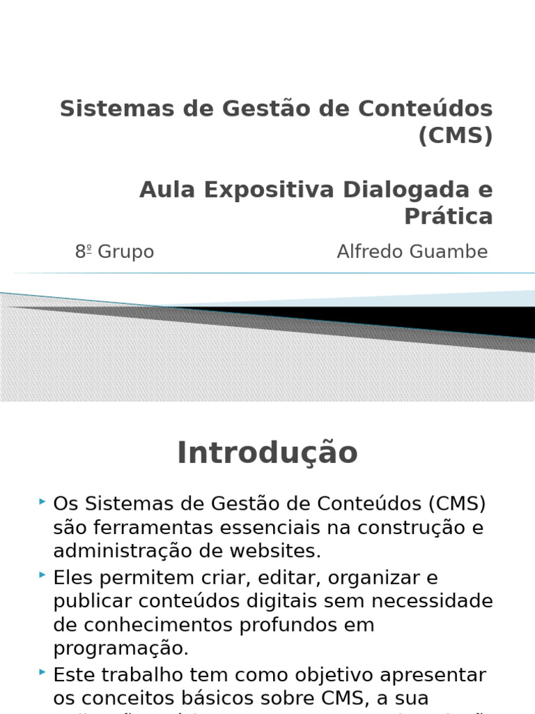 Tipos de CMS: Headless e Tradicional | PDF | Drupal | Plug-in (informática)