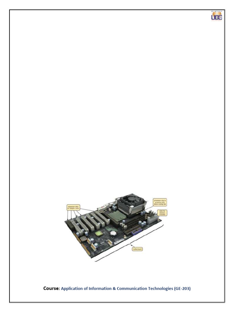 Components of Information Technology | PDF | Central Processing Unit ...