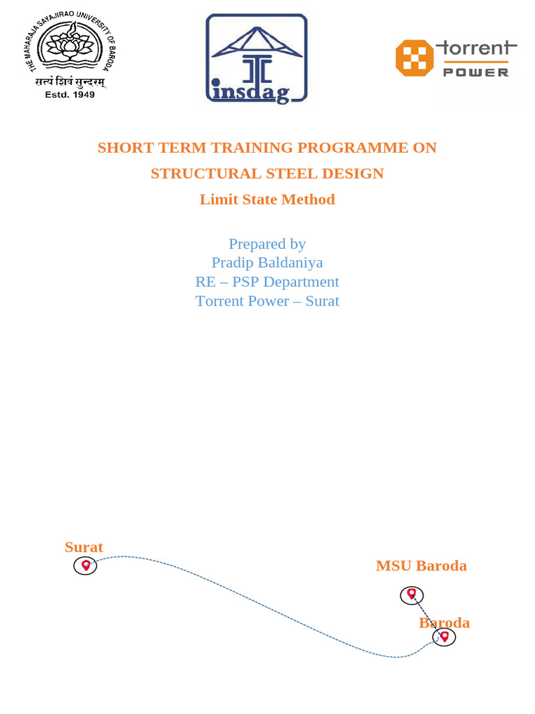 Structural Steel Design Training Program | PDF | Buckling | Bending