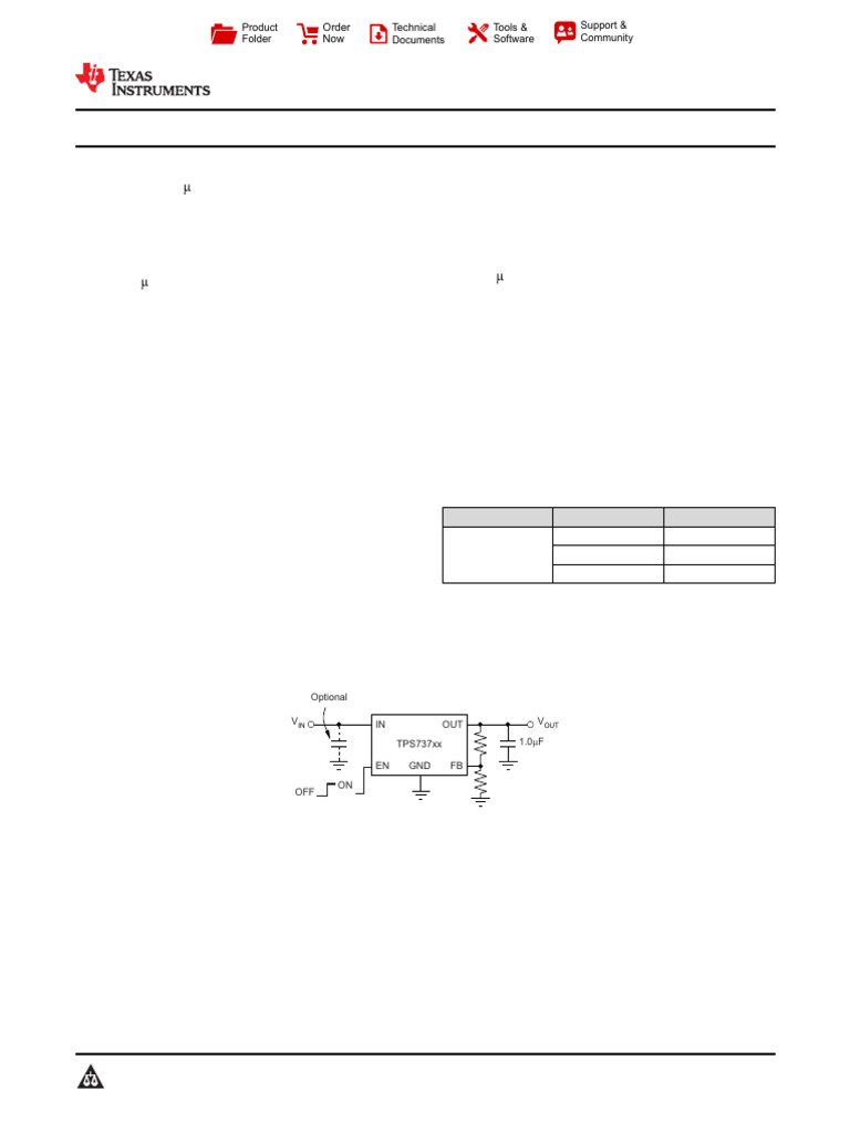 TPS737 | PDF | Electrostatic Discharge | Electrical Engineering