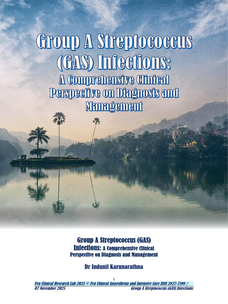 Group A Streptococcus Infections Overview | PDF | Infection | Streptococcus
