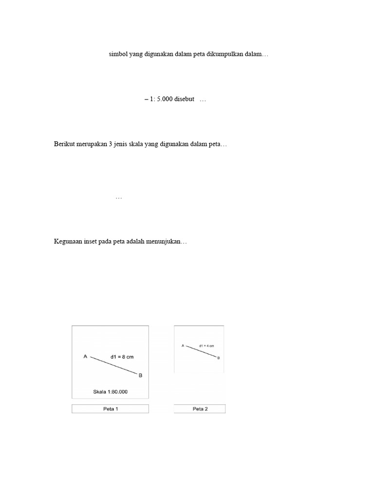 Kegunaan Inset dalam Peta | PDF