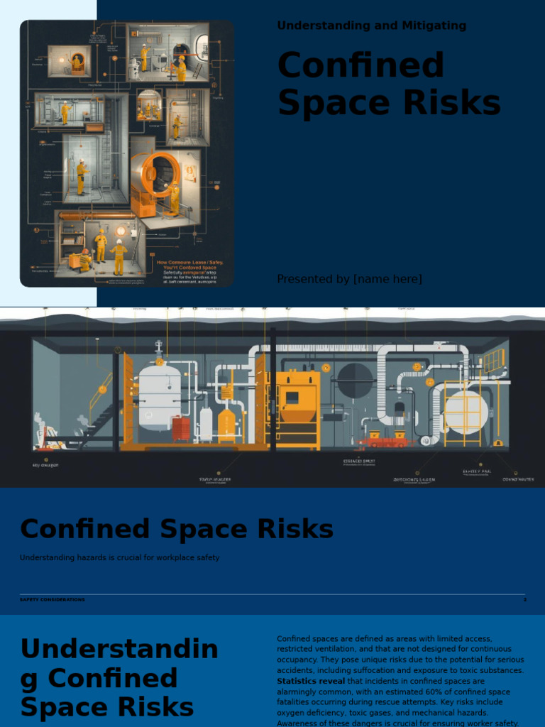 Confined Space Safety Risks Explained | PDF | Hazards | Safety