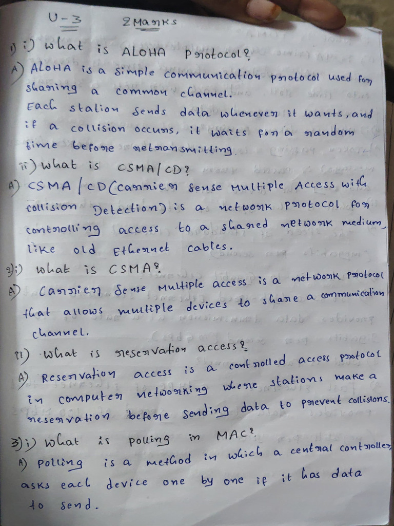 CN 2 Marks | PDF
