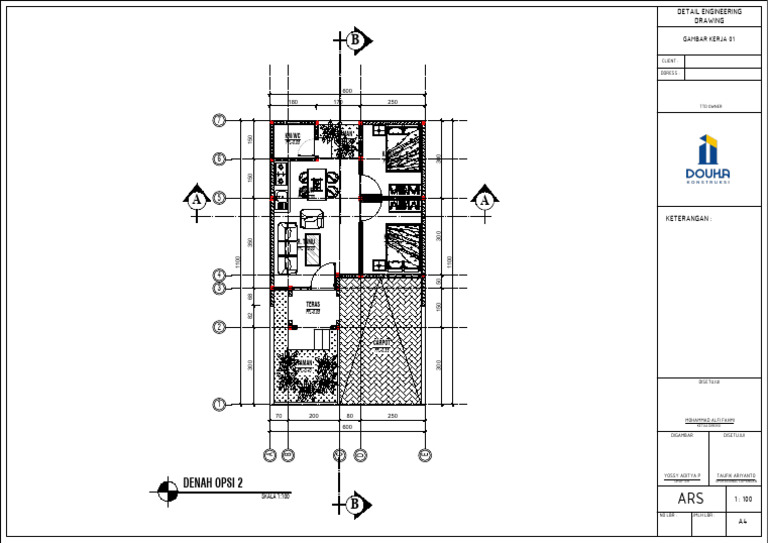 Detail Engineering Drawing for Client Project | PDF