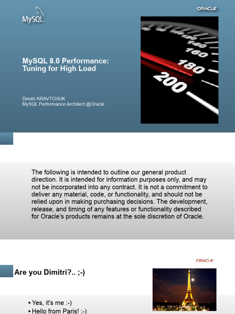MySQL Tuning Feb2019 Dim | PDF | Cache (Computing) | My Sql