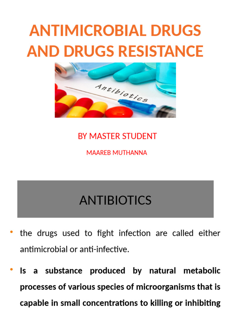 Antimicrobial Drugs | PDF | Penicillin | Beta Lactamase