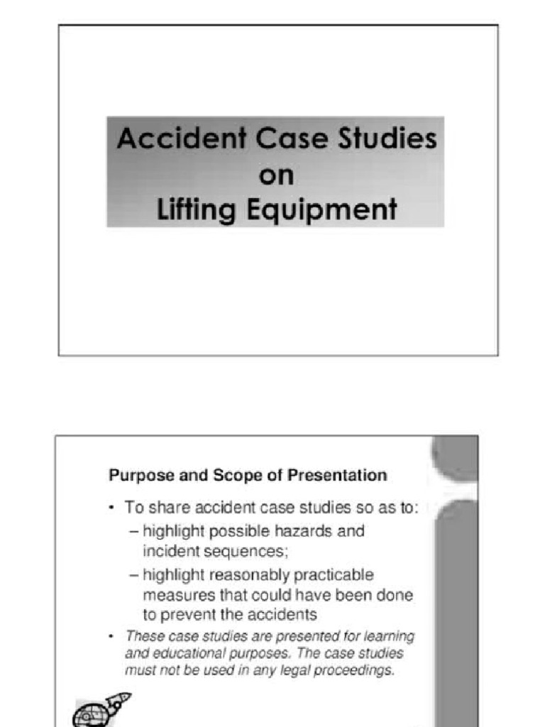 Case Study of Crane Accident | PDF