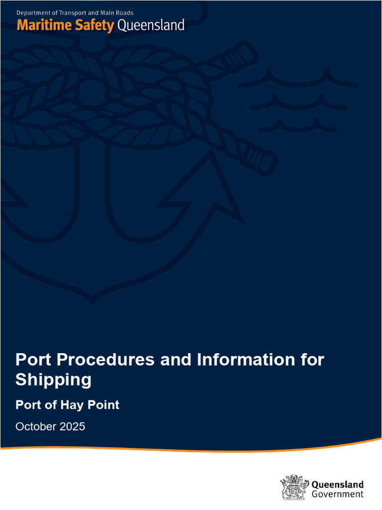 1.hay Point - Port Procedures and Information For Shipping-Oct25 | PDF ...