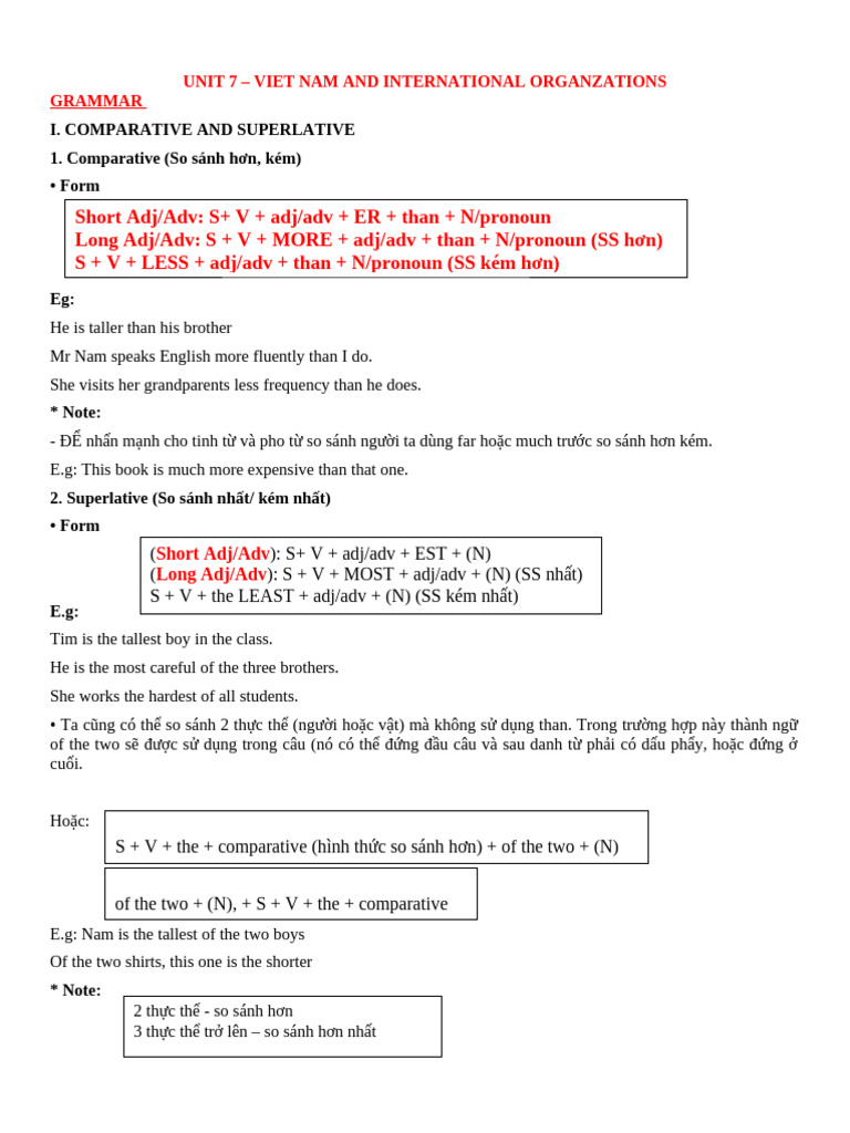 Unit 7 | PDF