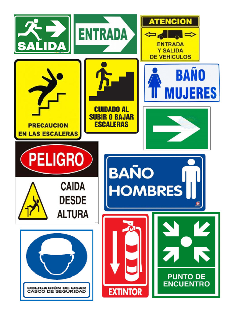 Letreros de Seguridad Industrial | PDF