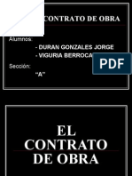 El Contrato de Obra