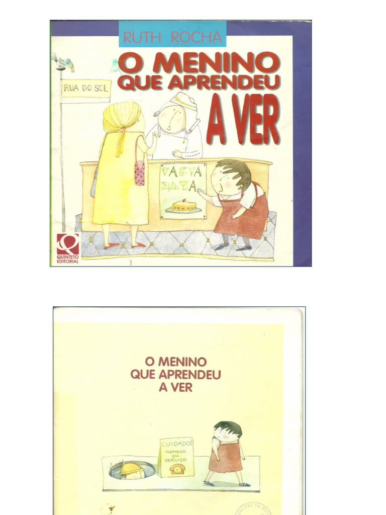 O Menino Que Aprendeu A Ver | PDF