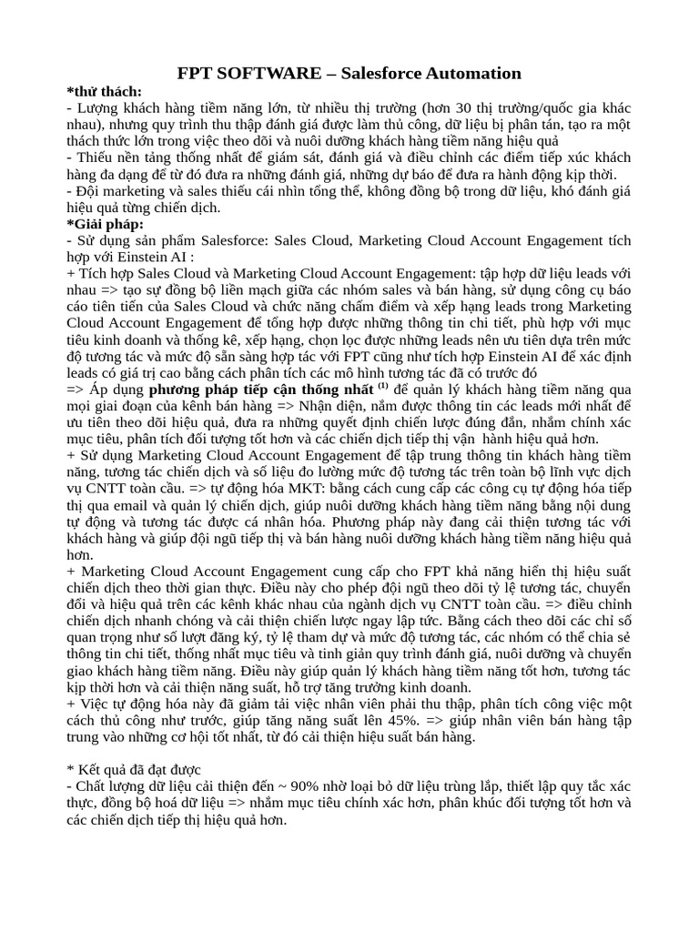 FPT Software | PDF