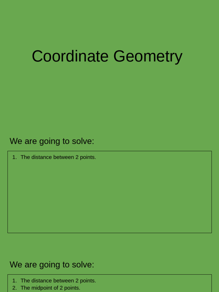 2024 Revision S4 Coordinate Geometry 3 | PDF | Line (Geometry ...