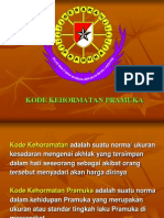 Kode Kehormatan Pramuka