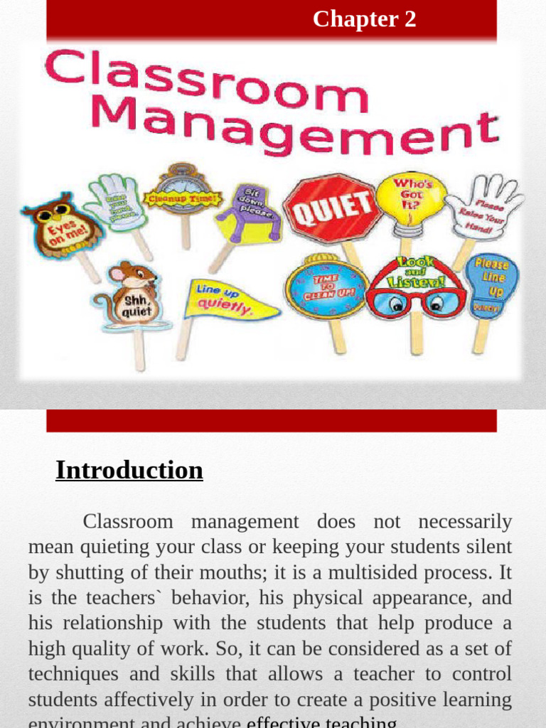 Effective Classroom Management Strategies | PDF | Classroom Management ...